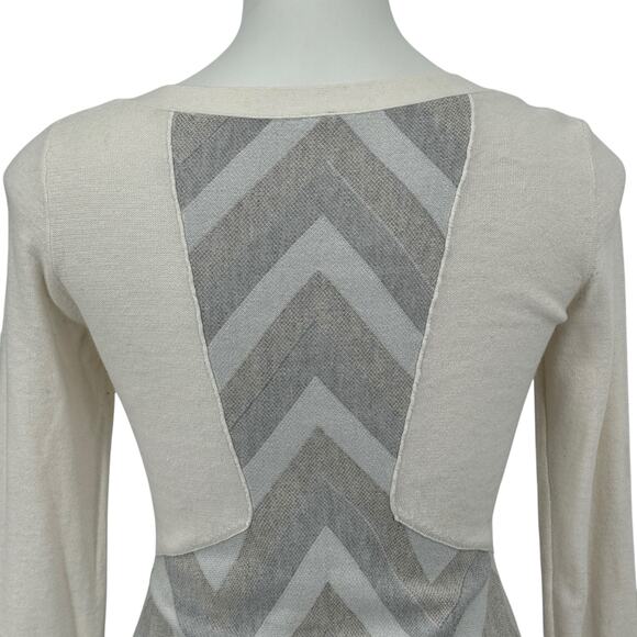 Free People Women's Lambswool Modal SZ S Sweater Henley Boho Cozy Rustic Country - Picture 7 of 12